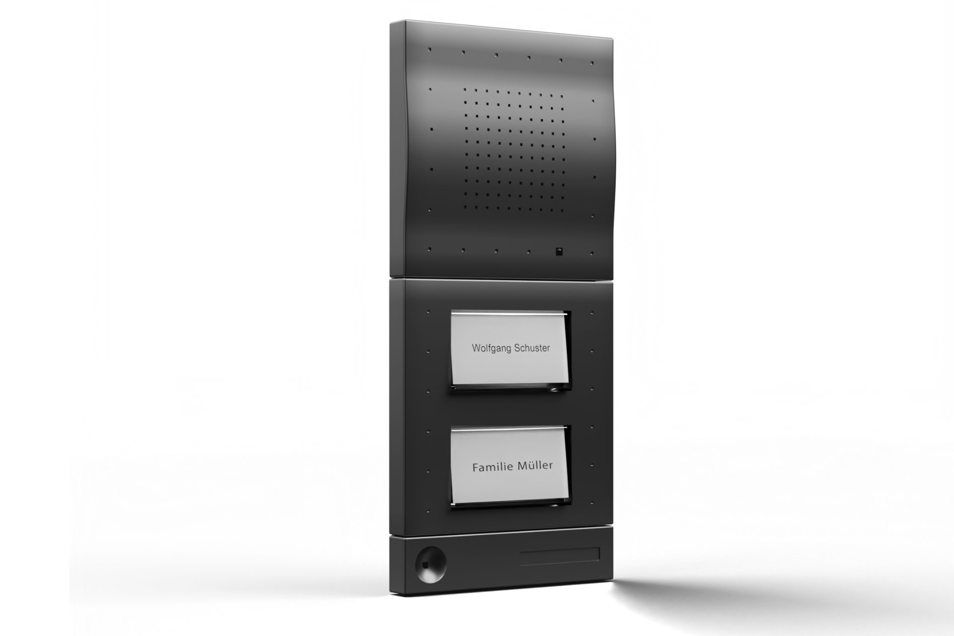 DoorLine Classic T01-T02 | Türsprechanlage für Telefonanlage/Router | 1/2 Taster | Rufweiterleitung