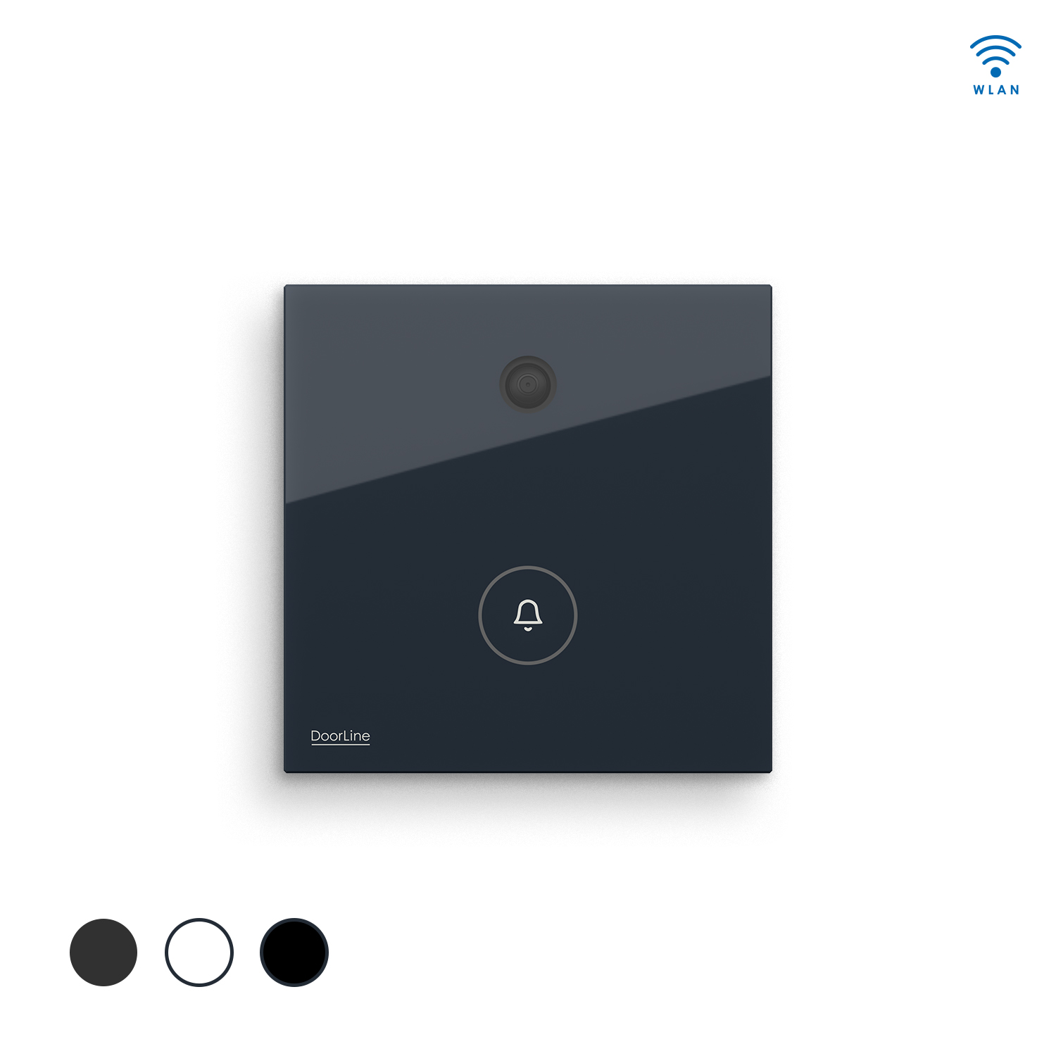 DoorLine Snap Videotürklingel Anthrazit Front