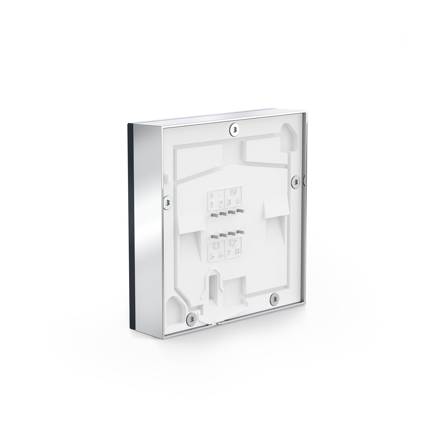 DoorLine Cam Videotürklingel in Anthrazit Rückansicht